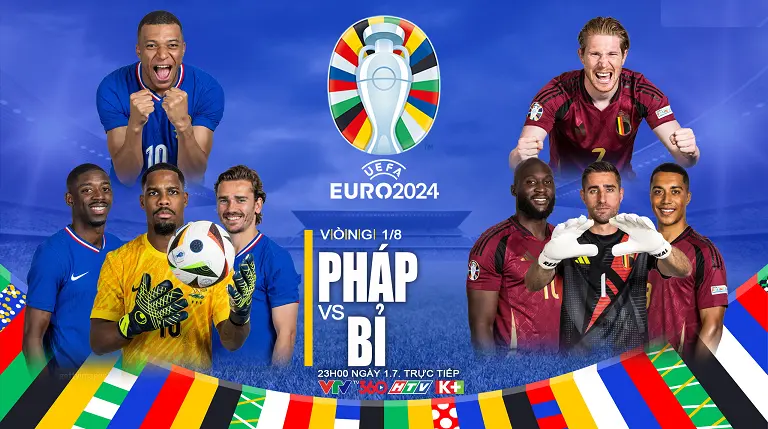 Nhận định Euro 2024 trận đấu Pháp vs Bỉ 