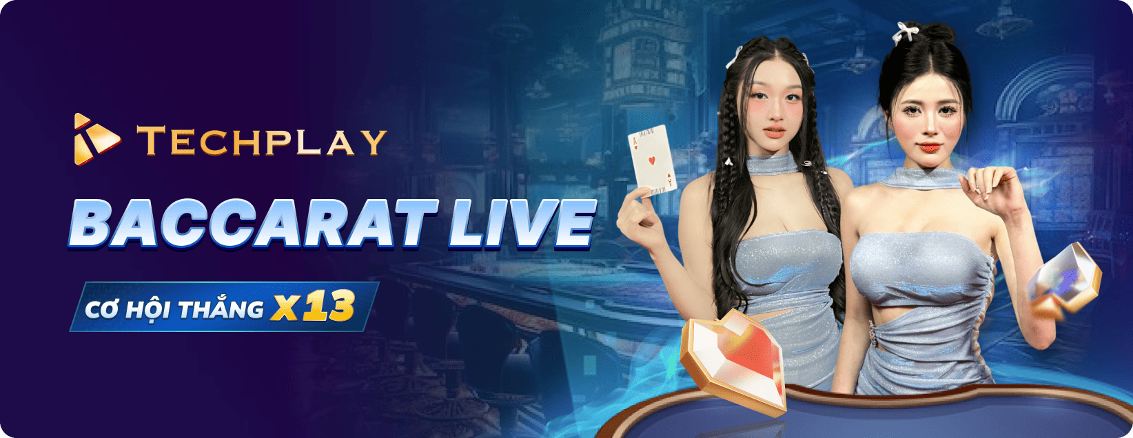 Banner baccarat live techplay
