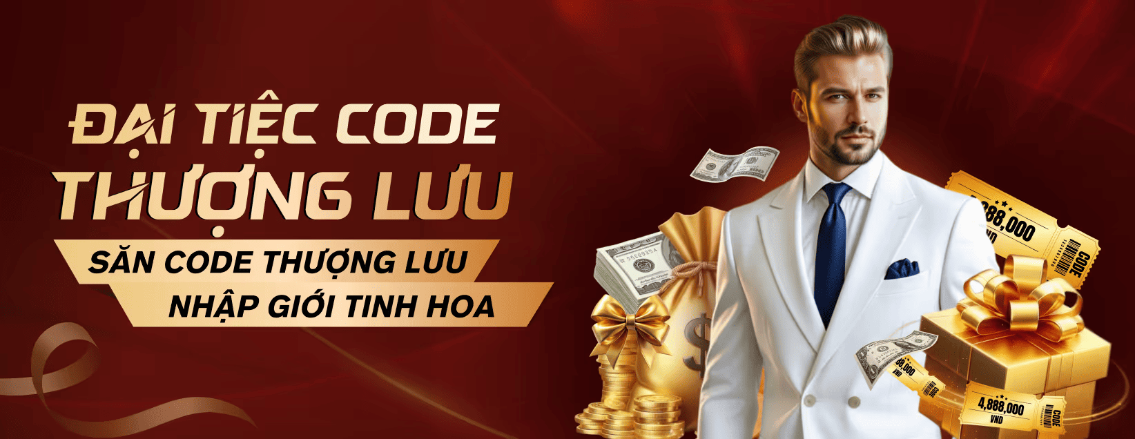 Banner đại tiệc code thượng lưu dabet