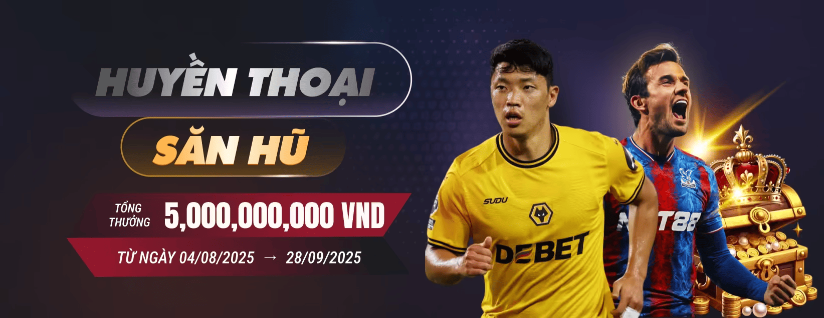 Banner dabet huyền thoại săn hũ