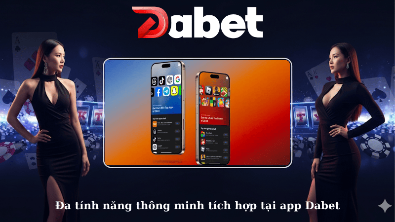 Đa tính năng thông minh tích hợp tại app Dabet